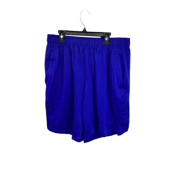 Preppy Streetwear Coquette Utility Under Armour Men's Shorts Size Large Blue - Picture 1 of 7